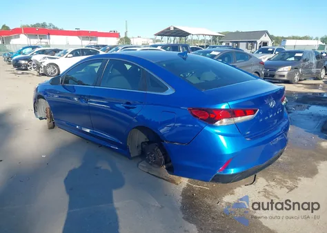 2018 Hyundai Sonata Se z USA, uszkodzony, nr VIN 5NPE24AFXJH624970